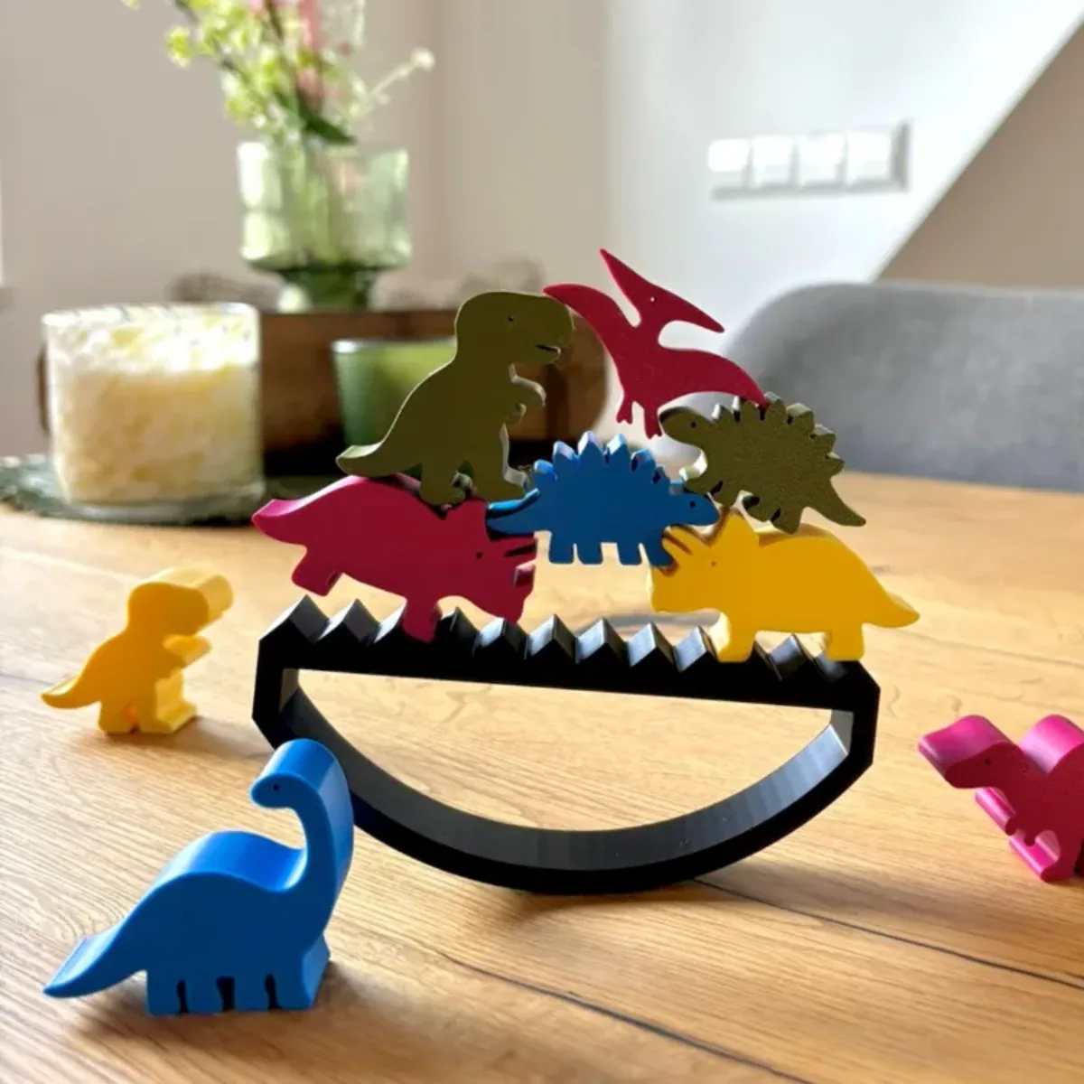 Balancín de Dinosaurios