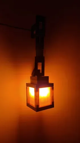 Lámpara Minecraft 220V