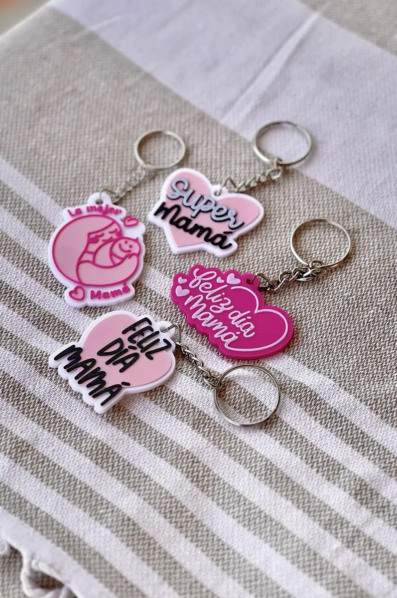 Set 4 Llaveros Día de la Madre